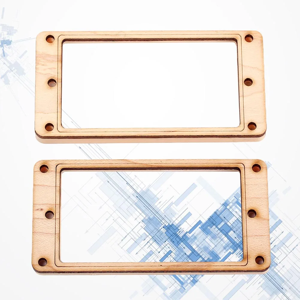 2Pcs Humbucker Frame Pickup Box Guitar Parts Mounting Ring Double Coil Khaki Slanted Wooden Luthier Elegant Replacement
2Pcs Humbucker Frame Pickup Box Guitar Parts Mounting Ring Double Coil Khaki Slanted Wooden Luthier Elegant Replacement