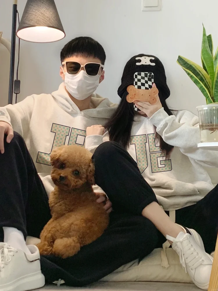 JOG Letter Pattern Couple Sweatshirts Autumn and Winter 2024 New Loose Casual Hoodies
JOG Letter Pattern Couple Sweatshirts Autumn and Winter 2024 New Loose Casual Hoodies