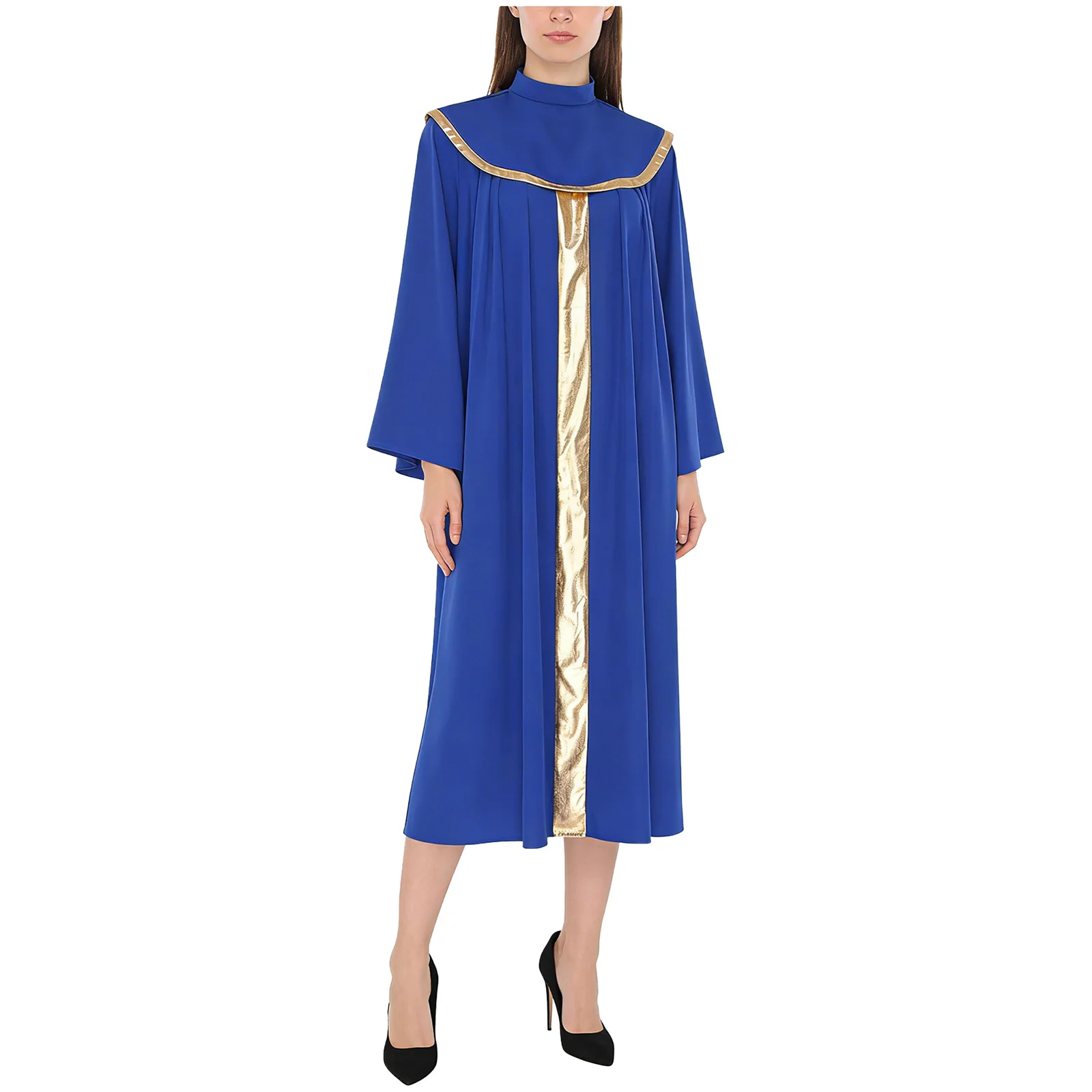 Женские церковные халаты для хора, расклешенные, с длинными рукавами, металлические, блестящие, лоскутные, с воротником, накладные, ряса, халат для священника, священника, косплея
Женские церковные халаты для хора, расклешенные, с длинными рукавами, металлические, блестящие, лоскутные, с воротником, накладные, ряса, халат для священника, священника, косплея