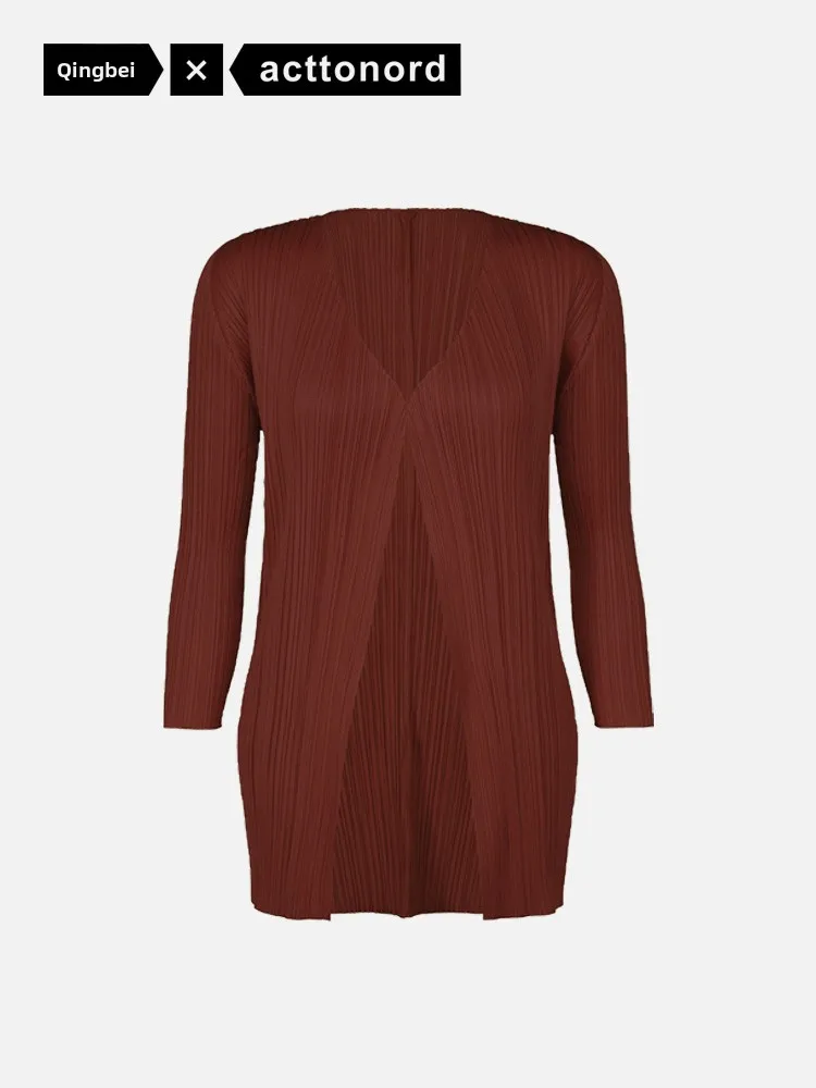 Acttonord Basic Style Seven-Quarter Sleeve Open Cardigan Jacket Casual Loose Fit Polyester Fiber Ultra-Light Ladies Coat
Acttonord Basic Style Seven-Quarter Sleeve Open Cardigan Jacket Casual Loose Fit Polyester Fiber Ultra-Light Ladies Coat