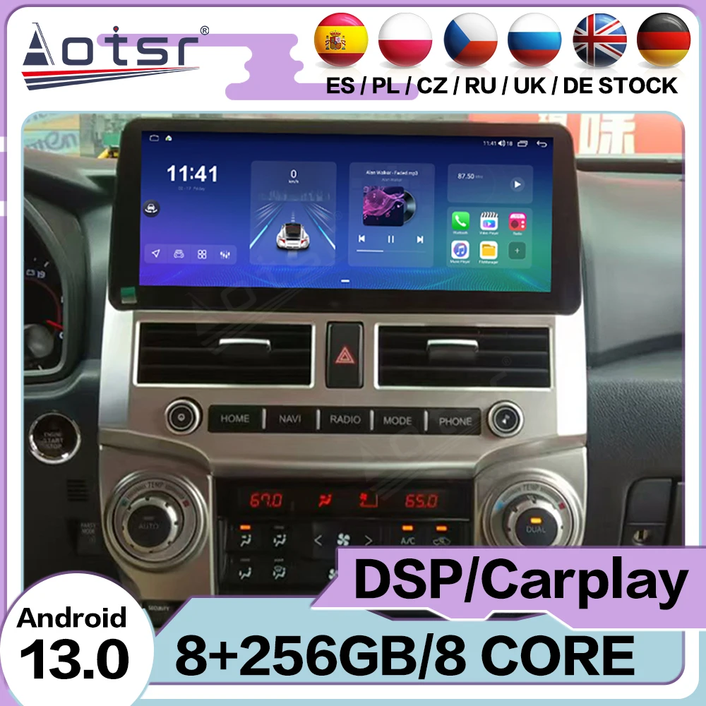 Android Carplay Car Radio Stereo Player For Toyota 4Runner 2009~2022 GPS Navigation Automotive Multimedia Head Unit
Android Carplay Car Radio Stereo Player For Toyota 4Runner 2009~2022 GPS Navigation Automotive Multimedia Head Unit