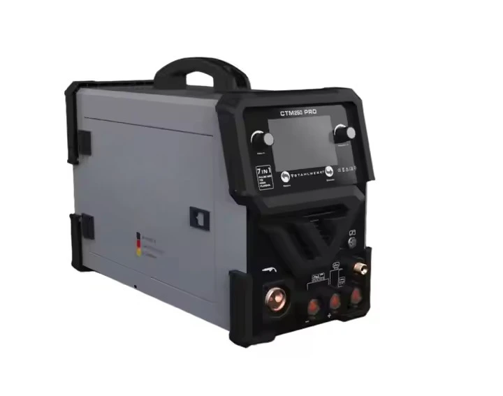 CTM-250PRO 7IN1 MIG TIG MMA Plasma Cutter Multi Function Double Pulse Aluminum Welding Machine Updated Welder
CTM-250PRO 7IN1 MIG TIG MMA Plasma Cutter Multi Function Double Pulse Aluminum Welding Machine Updated Welder