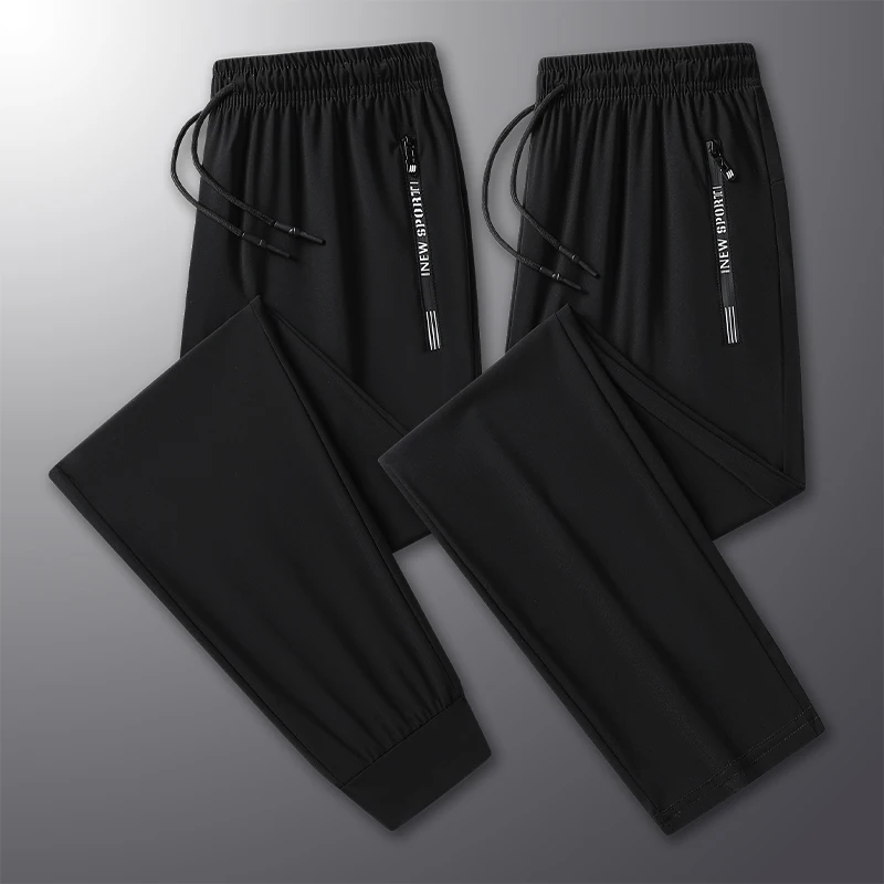 Ice Silk 8XL Pants for Men 2025 Summer Thin Sports Quick Dry Straight Leg Draping Wide Leg Pants Casual Long Joggers Pants Men
Ice Silk 8XL Pants for Men 2025 Summer Thin Sports Quick Dry Straight Leg Draping Wide Leg Pants Casual Long Joggers Pants Men