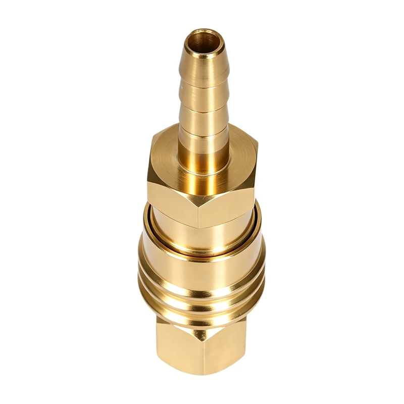 Quick Connect Gas Coupling 8mm Tailpiece Brass for Propane Butane LPG Hose Caravan BBQ Camping Motorhome Stove
Quick Connect Gas Coupling 8mm Tailpiece Brass for Propane Butane LPG Hose Caravan BBQ Camping Motorhome Stove