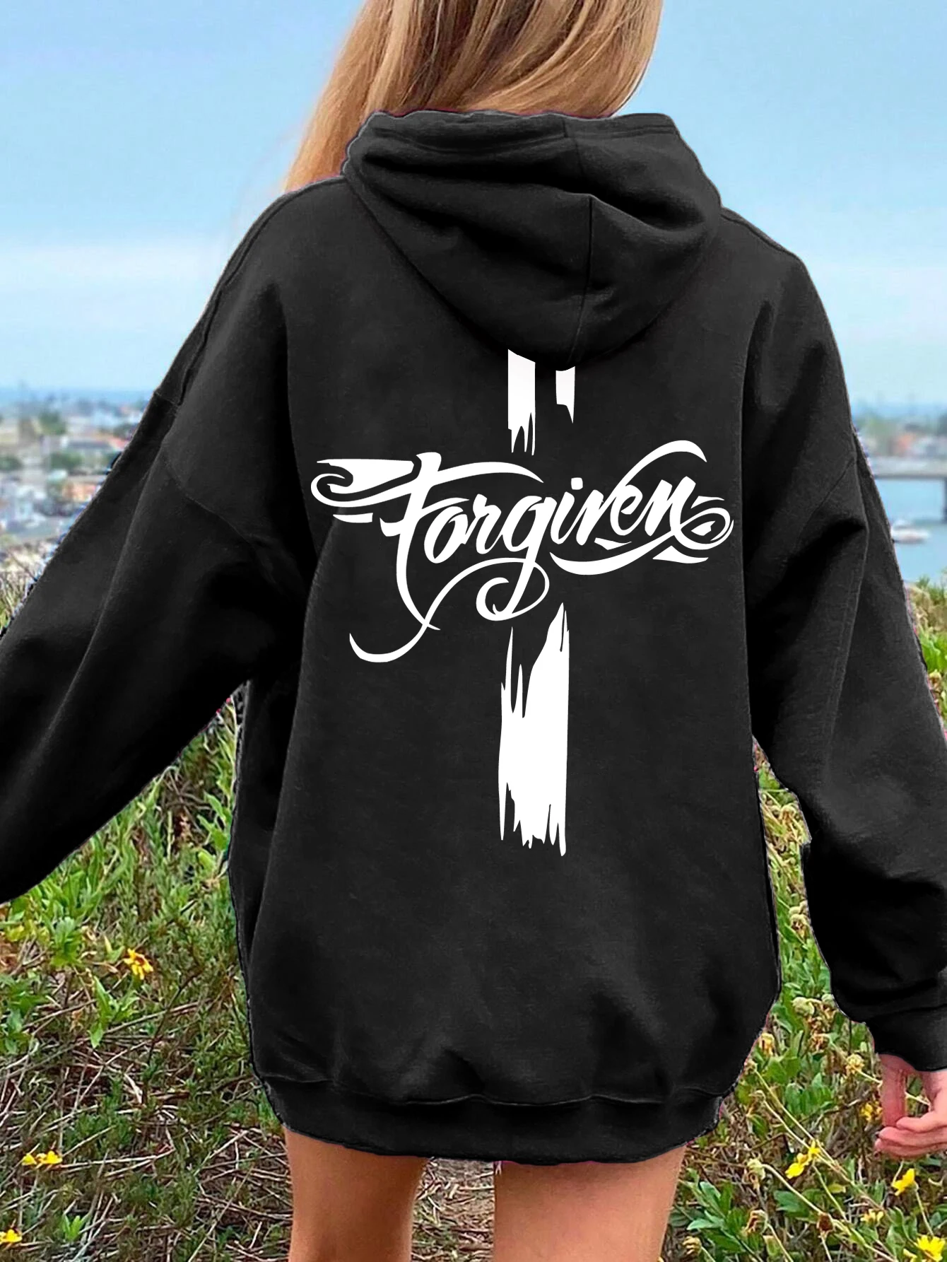 The Cross Of Jesus Print Hoodies Female Fashion Comfortable Hoodie Autumn Fleece Sweatshirts Casual Loose Warm Tops
The Cross Of Jesus Print Hoodies Female Fashion Comfortable Hoodie Autumn Fleece Sweatshirts Casual Loose Warm Tops