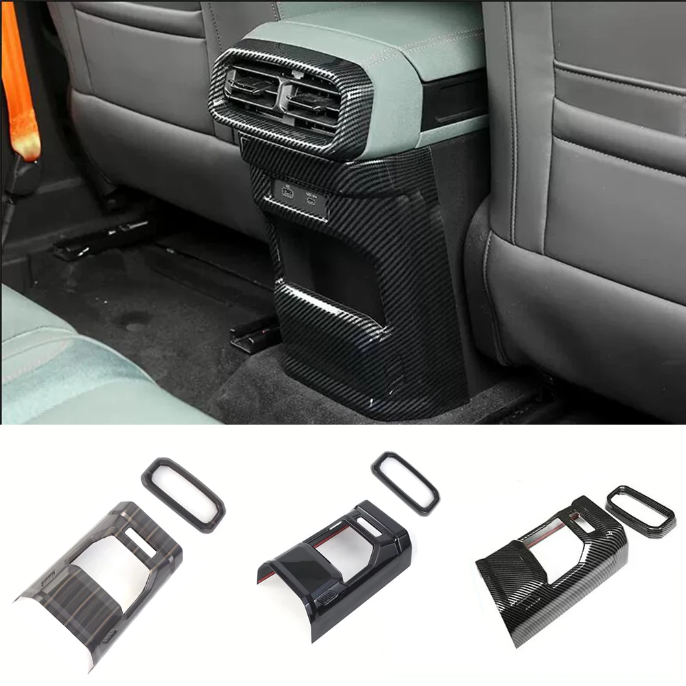 Car Rear air outlet frame Button frame Panel Decoration Cover Trim Stickers For Chery Jetour Traveller T2 2023 2024 Accessories
Car Rear air outlet frame Button frame Panel Decoration Cover Trim Stickers For Chery Jetour Traveller T2 2023 2024 Accessories