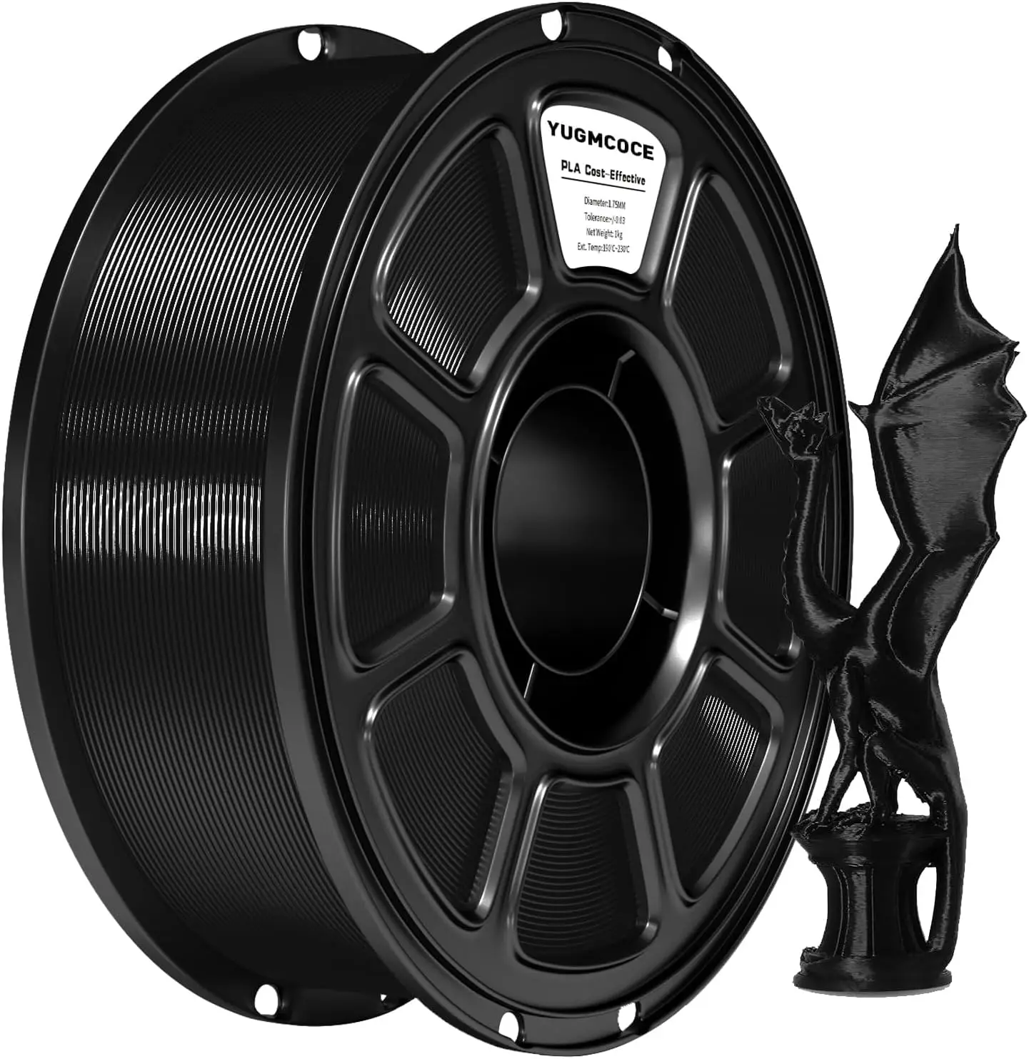 Silk PLA Filament 1.75mm, Metallic Glossy, Dimensional Accuracy +/- 0.02mm, 1kg Spool for FDM 3D Printers
Silk PLA Filament 1.75mm, Metallic Glossy, Dimensional Accuracy +/- 0.02mm, 1kg Spool for FDM 3D Printers