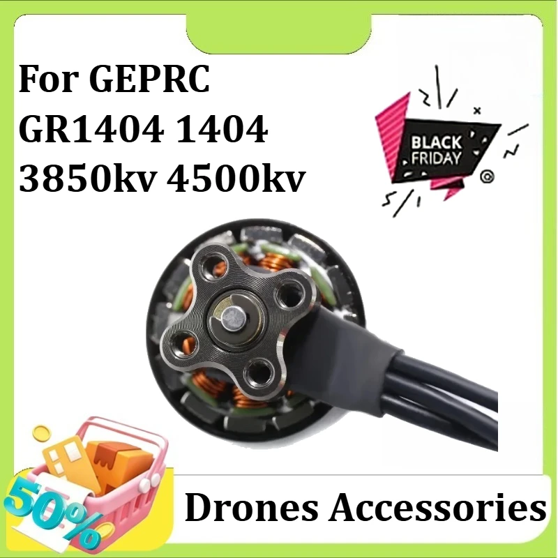 For RC DIY FPV Racing Drone Long-Range Cinelog 25 V2 For GEPRC GR1404 1404 3850kv 4500kv Brushless Motor 2-4S
For RC DIY FPV Racing Drone Long-Range Cinelog 25 V2 For GEPRC GR1404 1404 3850kv 4500kv Brushless Motor 2-4S