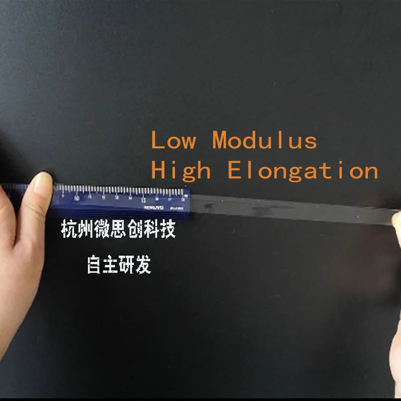 Skin-Like PDMS Film for Wearable E-Skin Ultra-Soft High Elongation Flexible Silicone for Health Monitoring Sensors
Skin-Like PDMS Film for Wearable E-Skin Ultra-Soft High Elongation Flexible Silicone for Health Monitoring Sensors