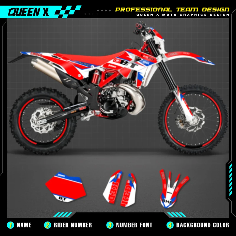 QUEEN X MOTO Motorcycle Team Graphics Decal & Sticker Kit For BETA RR 2018 2019 001 
QUEEN X MOTO Motorcycle Team Graphics Decal & Sticker Kit For BETA RR 2018 2019 001