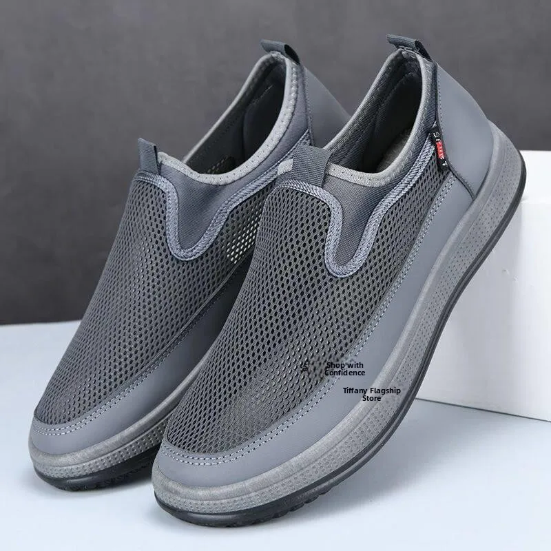 Beijing Dad Canvas Slip-On Shoes Breathable Mesh Workwear Sports Style round Toe Mid-Cut Casual Shoes for Men Summer 2026
Beijing Dad Canvas Slip-On Shoes Breathable Mesh Workwear Sports Style round Toe Mid-Cut Casual Shoes for Men Summer 2026