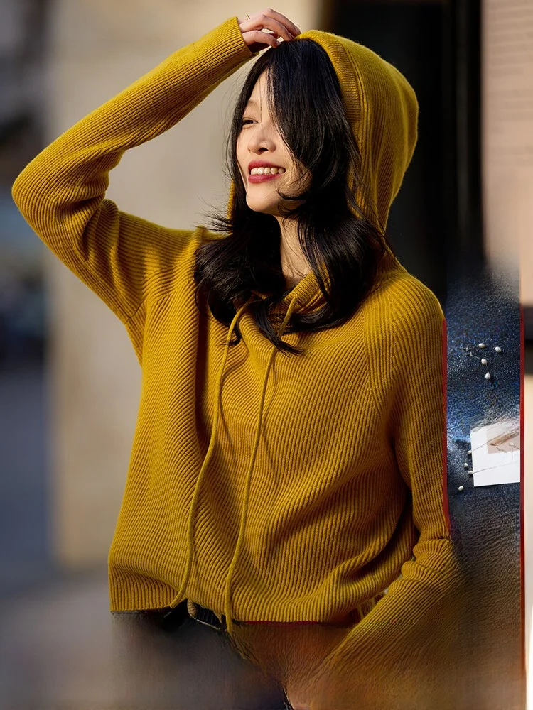 XiaoJia, осенне-зимний Новое поступление, камуфляжный свитер с капюшоном, ленивый вязаный шерстяной женский модный повседневный простой цветной блузка
XiaoJia, осенне-зимний Новое поступление, камуфляжный свитер с капюшоном, ленивый вязаный шерстяной женский модный повседневный простой цветной блузка