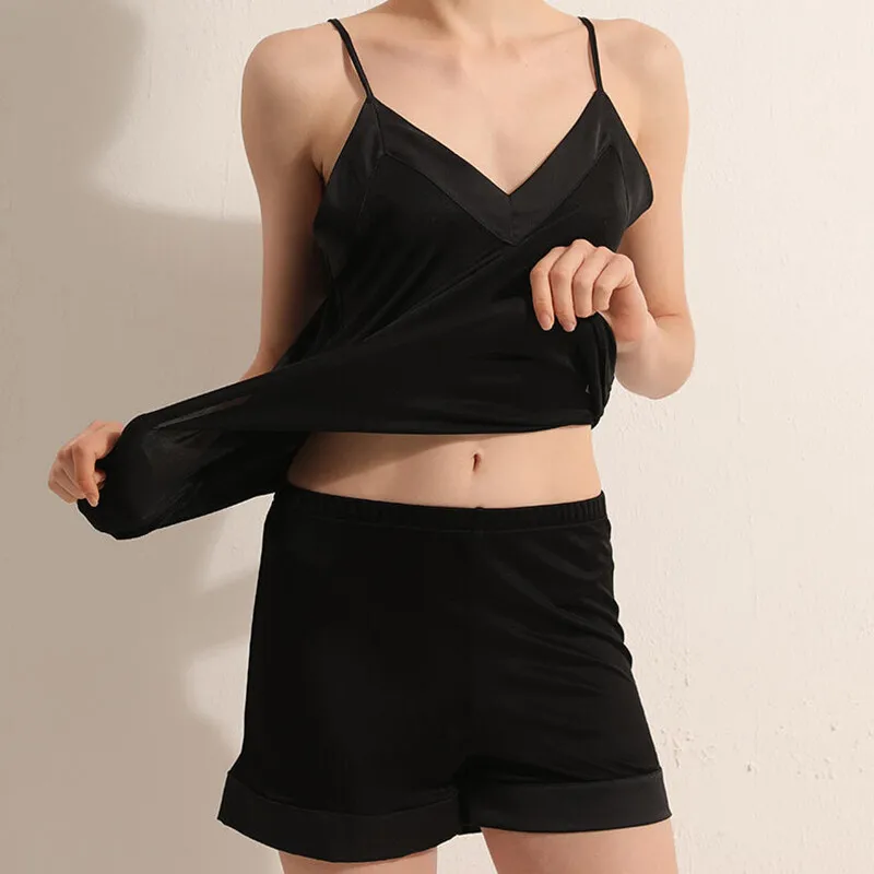 Mulberry Silk Vest + Matching Briefs For Women Top Underwear Set Camisole China
Mulberry Silk Vest + Matching Briefs For Women Top Underwear Set Camisole China