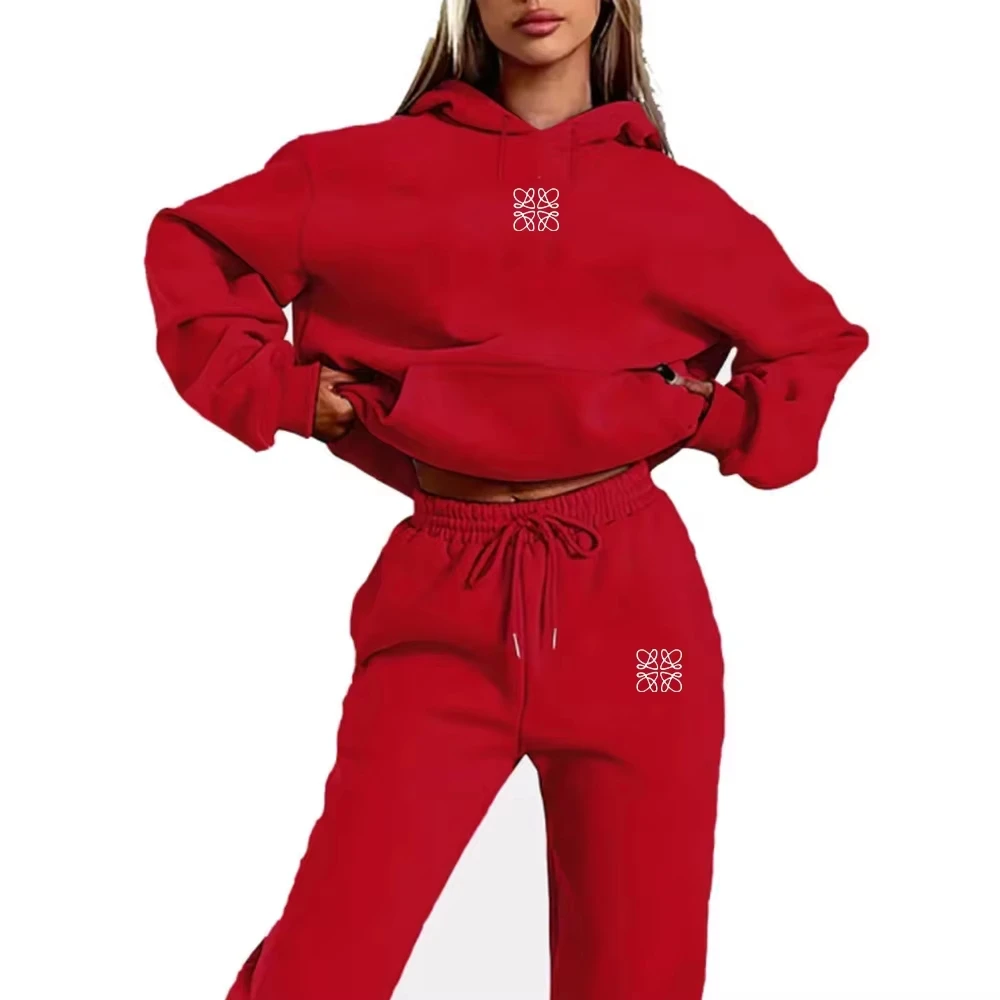 Flower Printed Women's Tracksuit Quality Two Piece Set for Women Fashion Jogging Sweatshirt Suit Drawstring Sports Daily Hooded
Flower Printed Women's Tracksuit Quality Two Piece Set for Women Fashion Jogging Sweatshirt Suit Drawstring Sports Daily Hooded