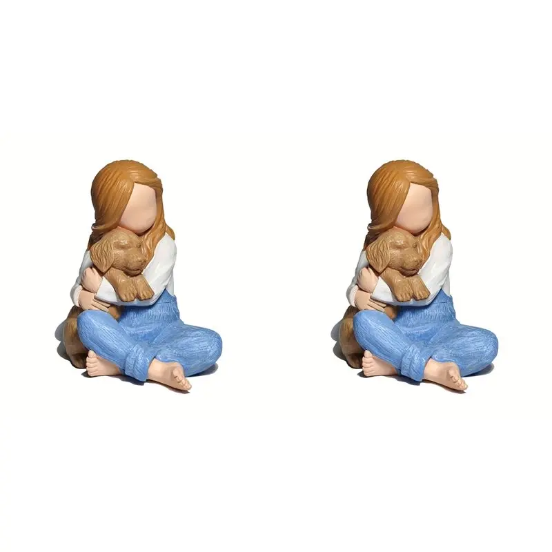 AS94-2X Love My Dog Figurines Statues, Dog Angel Friendship Remembrance Gifts,Sculpted Hand-Painted Figures For Dog Lovers
AS94-2X Love My Dog Figurines Statues, Dog Angel Friendship Remembrance Gifts,Sculpted Hand-Painted Figures For Dog Lovers