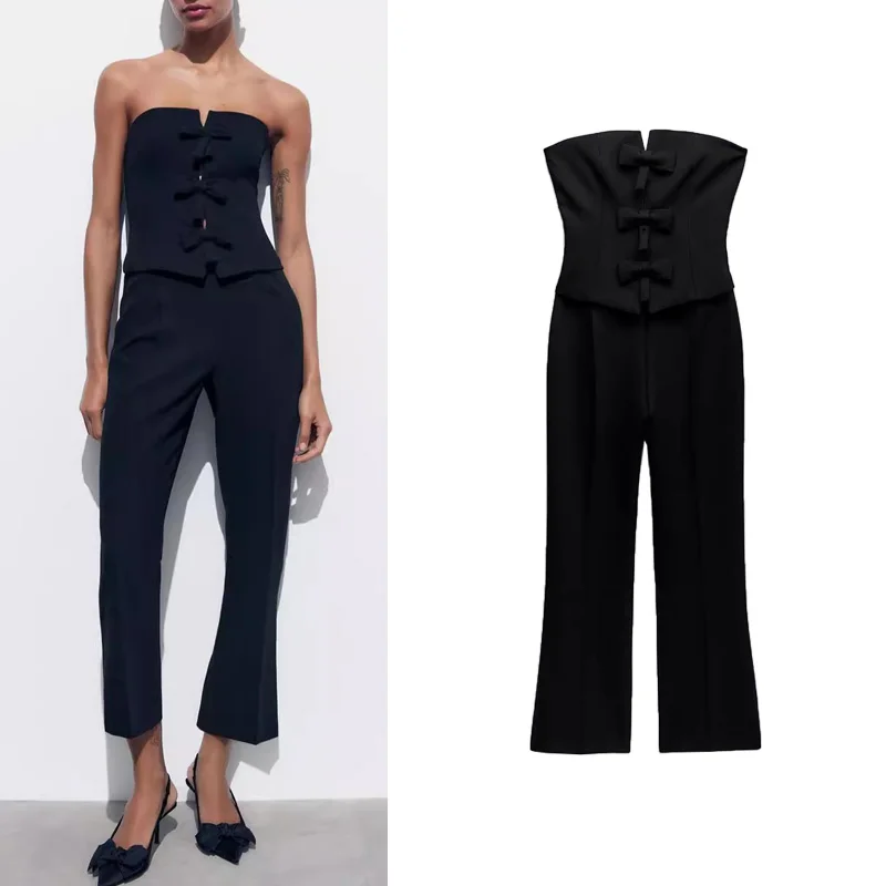 Spring Summer New Arrival Commuter Sle Slim Fit One oulder Monokini with Knot High Waist Long Pants Polyester
Spring Summer New Arrival Commuter Sle Slim Fit One oulder Monokini with Knot High Waist Long Pants Polyester