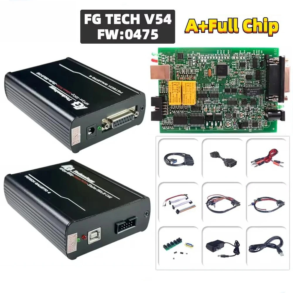 Full Chips Fgtech 0475 Galletto 4 Master V54 ECU Programmer By BDM/Tricore/OBD K-CAN Fg Tech Car Truck Moto Chip Tuning Tool
Full Chips Fgtech 0475 Galletto 4 Master V54 ECU Programmer By BDM/Tricore/OBD K-CAN Fg Tech Car Truck Moto Chip Tuning Tool