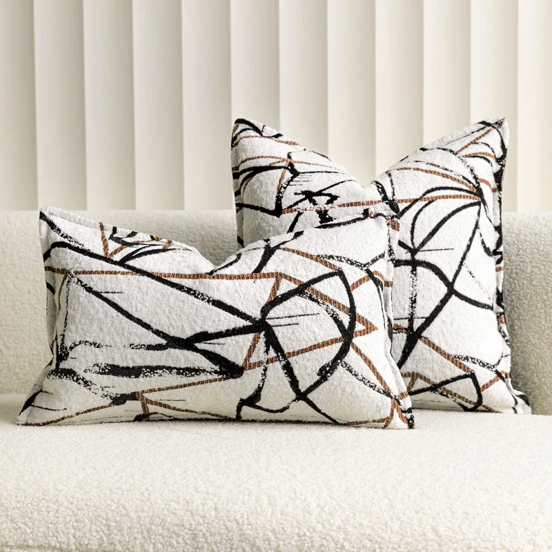 Cushion Cover Modern Art Abstract Stripe Light Luxury Home Decoration Soft Blending Fabric Bedroom Sofa Waist Pillow Case 50*50
Cushion Cover Modern Art Abstract Stripe Light Luxury Home Decoration Soft Blending Fabric Bedroom Sofa Waist Pillow Case 50*50