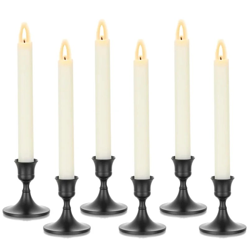 Набор из шести великолепных металлических подсвечников с одной ручкой, разборные, подходят в качестве декораций для романтических ужинов при свечах.
Набор из шести великолепных металлических подсвечников с одной ручкой, разборные, подходят в качестве декораций для романтических ужинов при свечах.