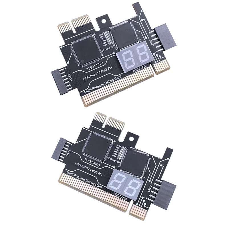 Цельный анализатор LPC Отладная карта PCI PCI-E Post Test Kit Диагностическая карта материнской платы J04 ПК + металл
Цельный анализатор LPC Отладная карта PCI PCI-E Post Test Kit Диагностическая карта материнской платы J04 ПК + металл