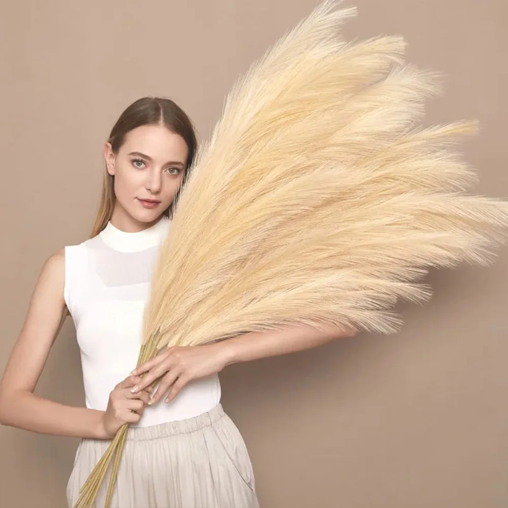 100cm Artificial Pampas Decorative Plants Home Party Table Vase Flower Arrangement DIY Room Wedding Decoration Fluffy Reed Grass
100cm Artificial Pampas Decorative Plants Home Party Table Vase Flower Arrangement DIY Room Wedding Decoration Fluffy Reed Grass