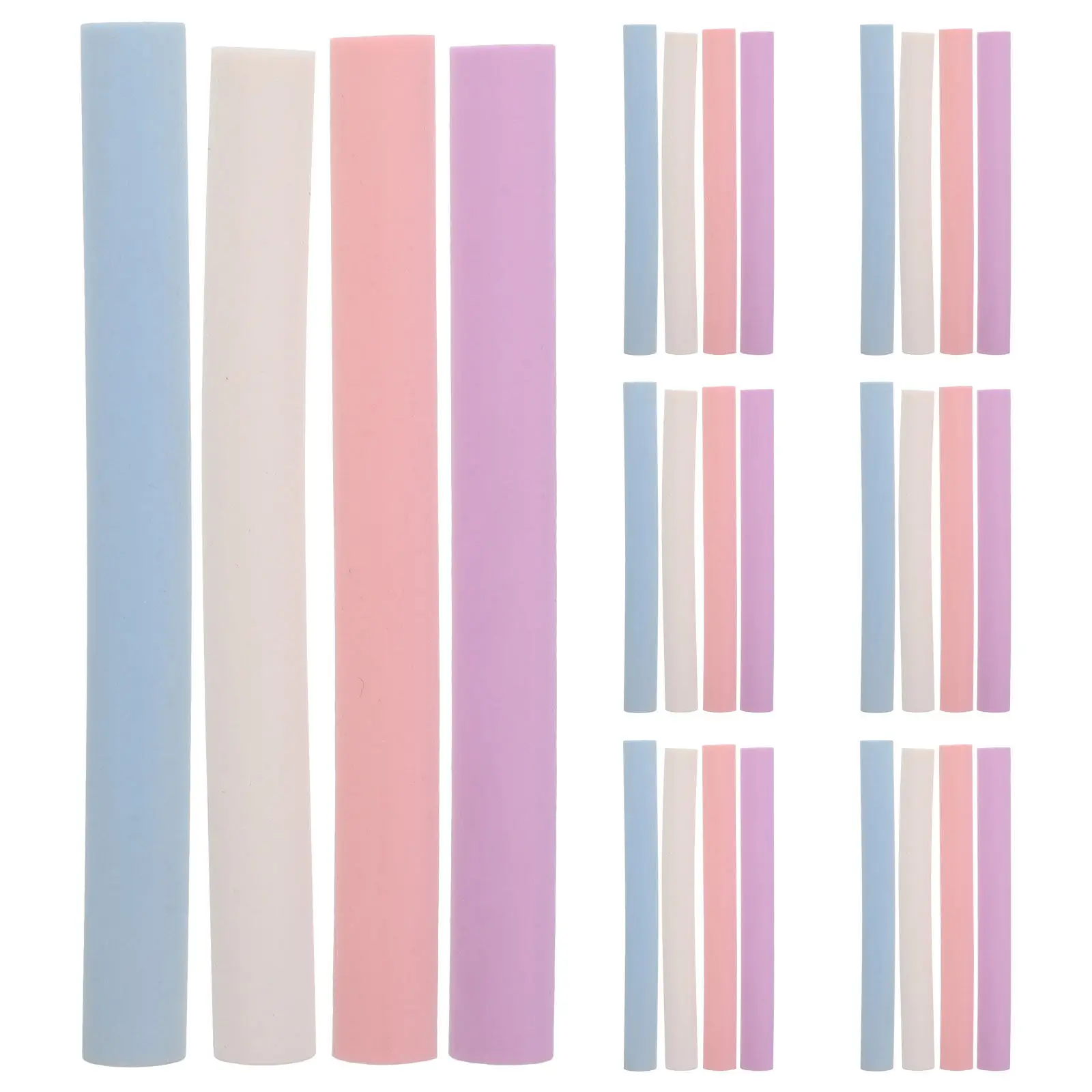 40Pcs Mechanical Pencil Eraser Refills Cylinder Slim Precision Eraser Sticks Fine Tip Refillable Pen Erasers for Artists
40Pcs Mechanical Pencil Eraser Refills Cylinder Slim Precision Eraser Sticks Fine Tip Refillable Pen Erasers for Artists