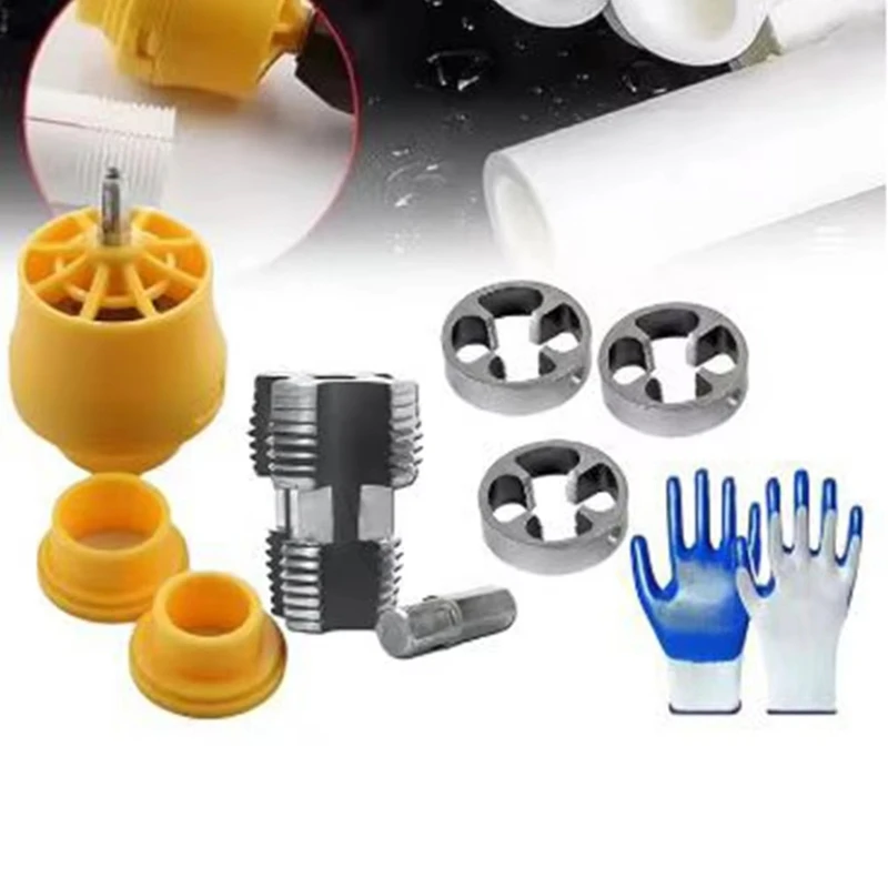 Plastic Pipe Tap Die Set With 3 Dies 1/2 3/4 1Inch Pipe Threader Plumbing Tool Pipe Thread Electric Drill Compatible
Plastic Pipe Tap Die Set With 3 Dies 1/2 3/4 1Inch Pipe Threader Plumbing Tool Pipe Thread Electric Drill Compatible