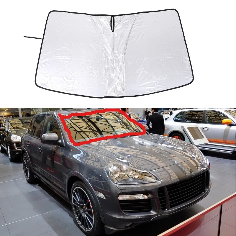 For Porsche Cayenne 2008 Silver Tape Car Visor Sunscreen Window Sun Shade Blocks Parasol Interior Car Accessories
For Porsche Cayenne 2008 Silver Tape Car Visor Sunscreen Window Sun Shade Blocks Parasol Interior Car Accessories