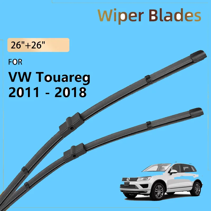 For Volkswagen VW Touareg 7P 2011 - 2018 2016 2015 2014 2012 Accessorie Front Wiper Blades Set Windshield Window Brushes 26"+26"
For Volkswagen VW Touareg 7P 2011 - 2018 2016 2015 2014 2012 Accessorie Front Wiper Blades Set Windshield Window Brushes 26"+26"