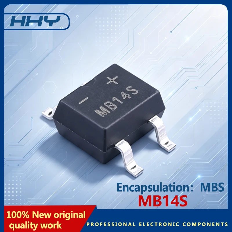 10PCS MB14S MBS package 1A40V Schottky rectifier bridge stack
10PCS MB14S MBS package 1A40V Schottky rectifier bridge stack