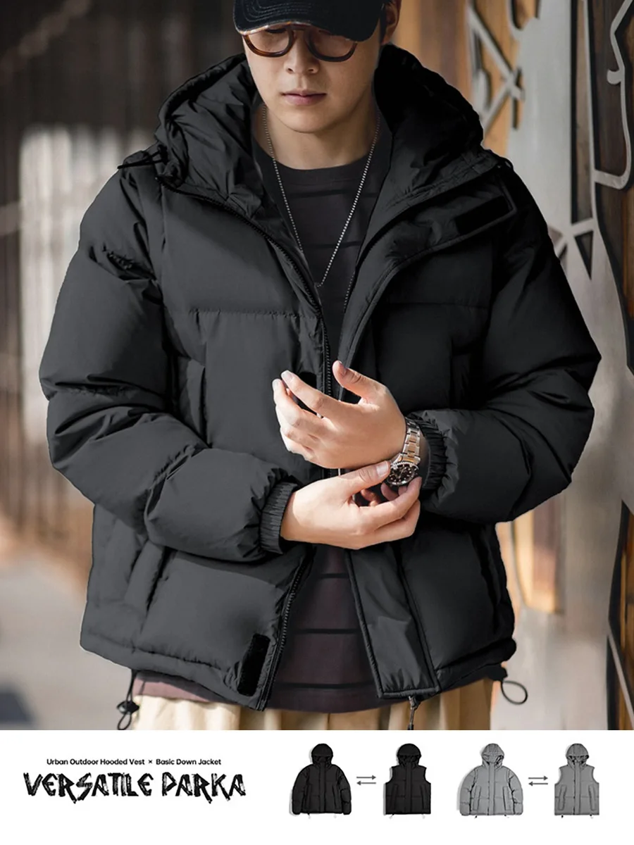 Мужской пуховый жилет Maden со съемным капюшоном, утепленный, из полиэфирного волокна, с наполнителем из пуха, верхняя одежда
Мужской пуховый жилет Maden со съемным капюшоном, утепленный, из полиэфирного волокна, с наполнителем из пуха, верхняя одежда