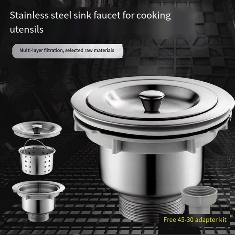 A95I-сливная труба с защитой от запаха, аксессуары для кухонной мойки, сливной набор для раковины для овощей из нержавеющей стали
A95I-сливная труба с защитой от запаха, аксессуары для кухонной мойки, сливной набор для раковины для овощей из нержавеющей стали