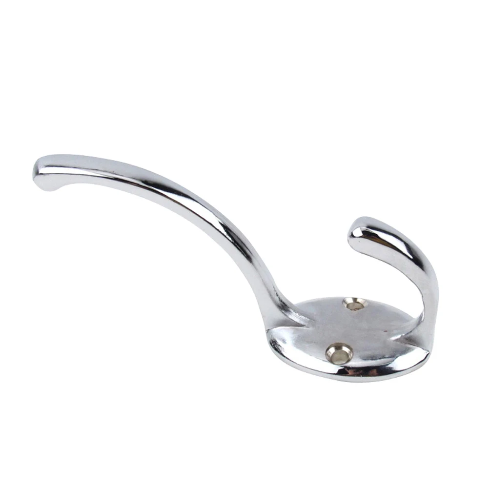 Dual Coat Hooks Zinc Alloy Heavy Duty Wall Mounted Wardrobe Hangers Large Capacity Non Damaging Furniture Decor
Dual Coat Hooks Zinc Alloy Heavy Duty Wall Mounted Wardrobe Hangers Large Capacity Non Damaging Furniture Decor