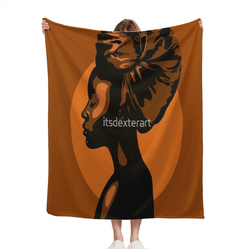 African Woman Silhouette Illustration Summer Blanket Thin Blanket for Couch Sofa Warmth Bed Artificial Flannel Blankets
African Woman Silhouette Illustration Summer Blanket Thin Blanket for Couch Sofa Warmth Bed Artificial Flannel Blankets