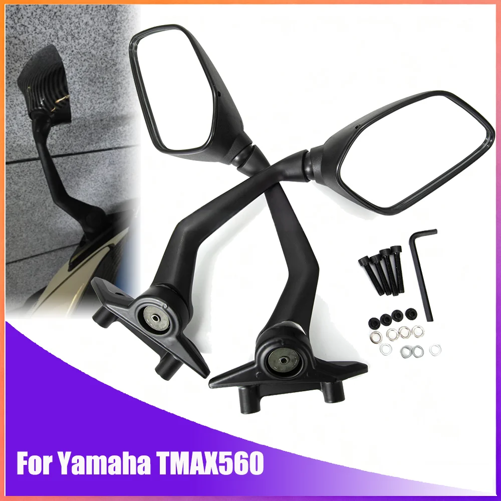 Pair Motorcycle Rear View Side Mirror For Yamaha TMAX560 TMAX T MAX T-MAX 560 2022 2023 2024 Side Rearview Mirrors
Pair Motorcycle Rear View Side Mirror For Yamaha TMAX560 TMAX T MAX T-MAX 560 2022 2023 2024 Side Rearview Mirrors