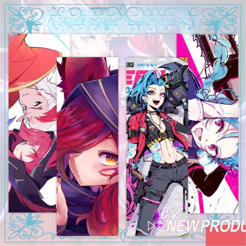 20х6,7 см League of Legends Arcane JINX Популярные аниме-периферийные закладки и лазерные билеты Красивые канцелярские принадлежности Школьные принадлежности
20х6,7 см League of Legends Arcane JINX Популярные аниме-периферийные закладки и лазерные билеты Красивые канцелярские принадлежности Школьные принадлежности