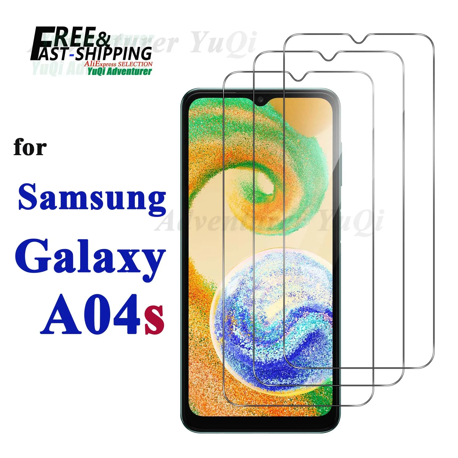 Screen Protector For Galaxy A04s Samsung Tempered Glass HD High Aluminum Crystal 9H Transparent Clear Case Friendly
Screen Protector For Galaxy A04s Samsung Tempered Glass HD High Aluminum Crystal 9H Transparent Clear Case Friendly