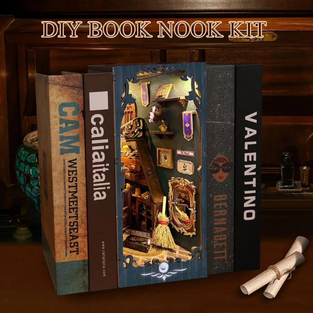 Миниатюрный комплект для домика Magic Potion: 3D деревянная головоломка для любителей кукольного домика для взрослых
Миниатюрный комплект для домика Magic Potion: 3D деревянная головоломка для любителей кукольного домика для взрослых