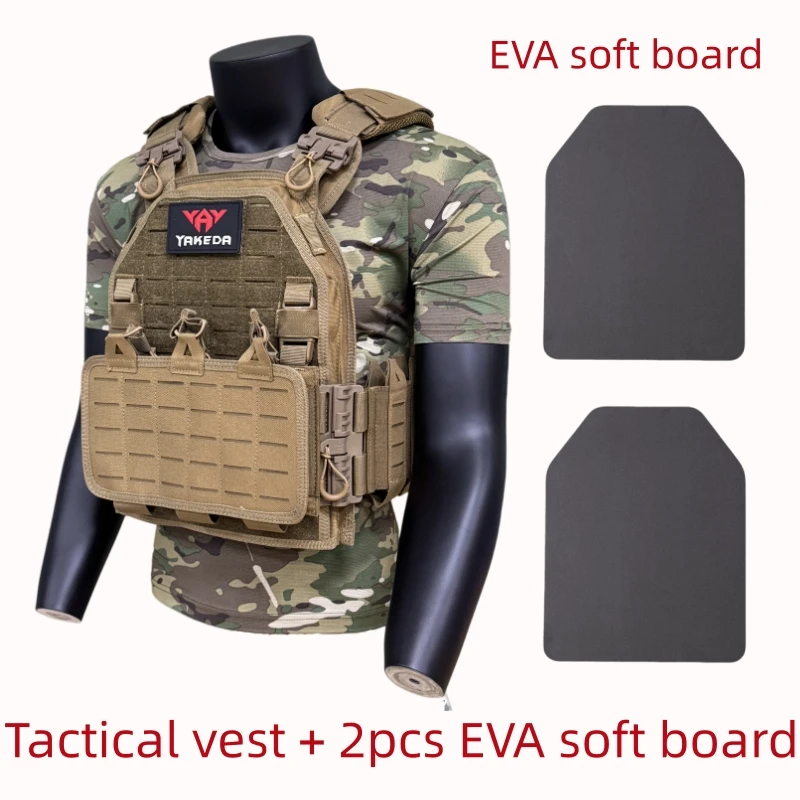 Tactical Vest Molle Lightweight Plate Carrier Quick Release Outdoor Training Airsoft CS Hunting Modular Protective Vest 6094
Tactical Vest Molle Lightweight Plate Carrier Quick Release Outdoor Training Airsoft CS Hunting Modular Protective Vest 6094