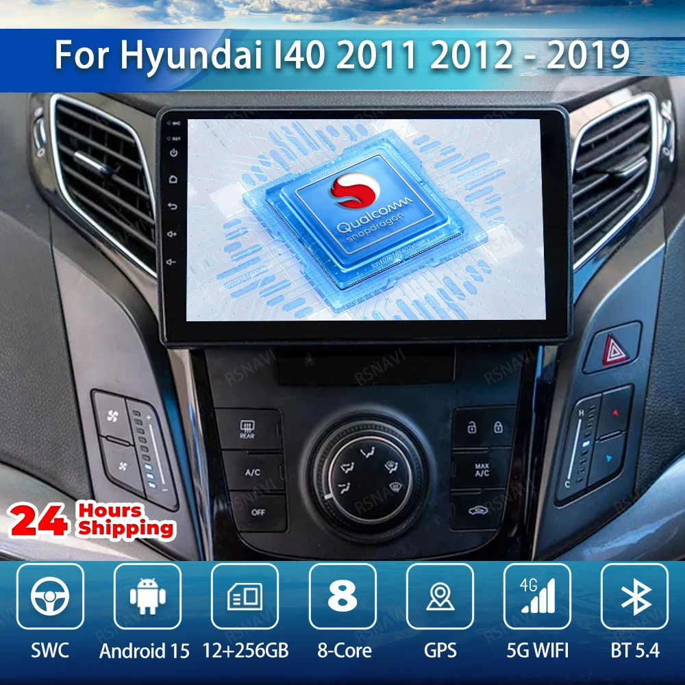 Автомобильное радио Android 15 для Hyundai I40 2011 2012-2018 2019 8-ядерный головное устройство без 2DIN IPS стерео автоматический проигрыватель Viedo плеер 360 камера QLED
Автомобильное радио Android 15 для Hyundai I40 2011 2012-2018 2019 8-ядерный головное устройство без 2DIN IPS стерео автоматический проигрыватель Viedo плеер 360 камера QLED