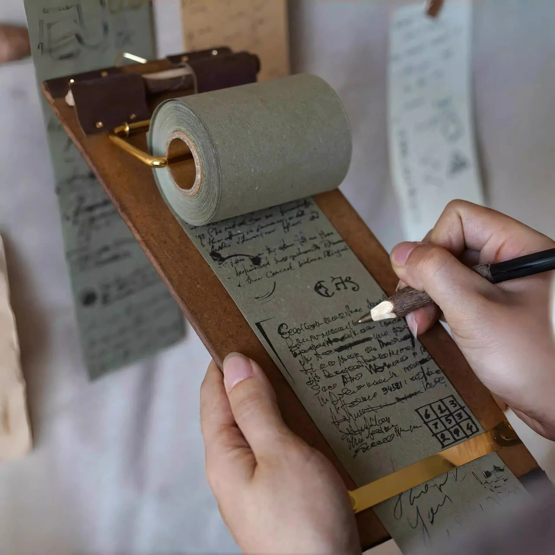 Vintage Bill Holder Clipboard – Decorative Menu Holder & Note Organizer, Hanging Wall Clipboard for Café, Restaurant & Outdoor
Vintage Bill Holder Clipboard – Decorative Menu Holder & Note Organizer, Hanging Wall Clipboard for Café, Restaurant & Outdoor