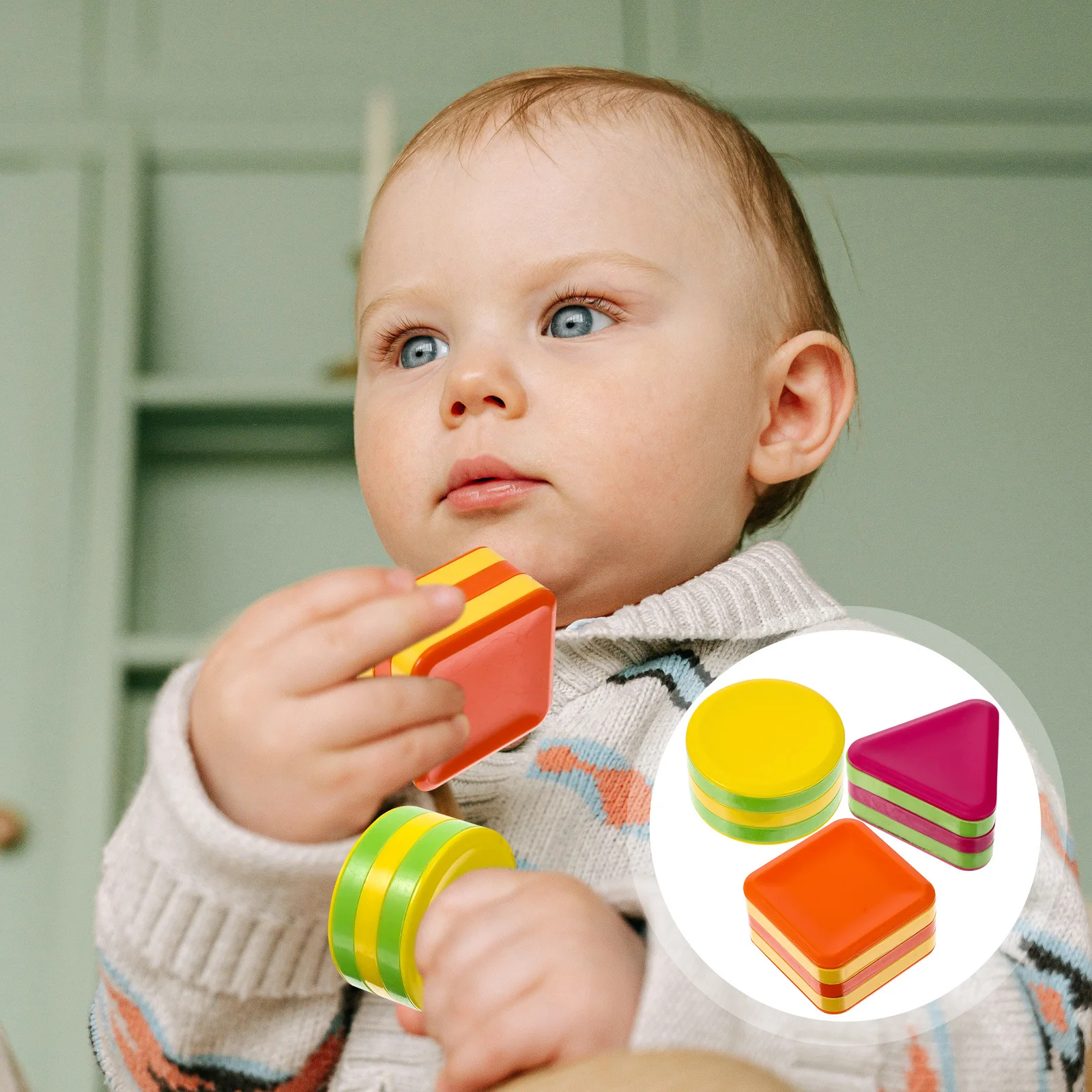 3pcs Percussion Instrument Shaker Set Kids Musical Hand-Eye Coordination Development Early Learning Plaything Children Square
3pcs Percussion Instrument Shaker Set Kids Musical Hand-Eye Coordination Development Early Learning Plaything Children Square