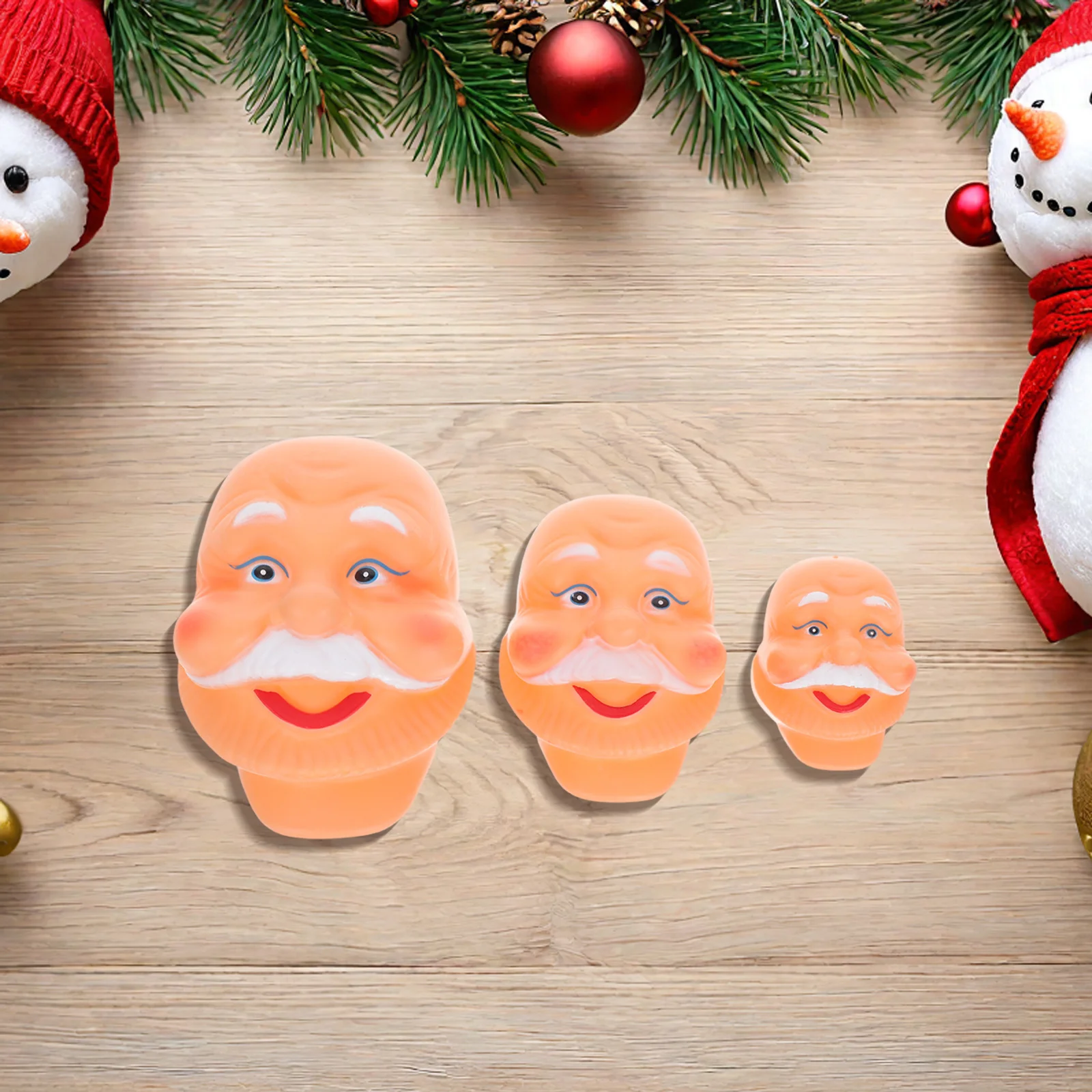 6Pcs Christmas Santa Mask Lightweight Plastic Holiday Party Props Realistic Santa Costume Decor Photo Booth Photo Booth Prop
6Pcs Christmas Santa Mask Lightweight Plastic Holiday Party Props Realistic Santa Costume Decor Photo Booth Photo Booth Prop