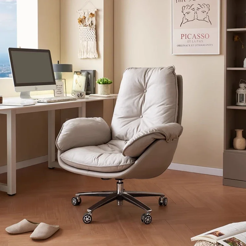 Nordic Wheels Office Chair Armrest Adjustable Study Portable Chair Leather Comfortable Executive Sillas De Oficina Home Office
Nordic Wheels Office Chair Armrest Adjustable Study Portable Chair Leather Comfortable Executive Sillas De Oficina Home Office