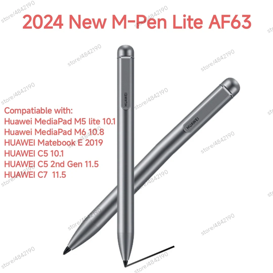 2024 M-Pen Lite AF63 Stylus Pen Original for Huawei C5 11.5/C7 11.5/Mediapad M5 lite 10.1/M6 10.8/C5 10.1/Matebook E 2019
2024 M-Pen Lite AF63 Stylus Pen Original for Huawei C5 11.5/C7 11.5/Mediapad M5 lite 10.1/M6 10.8/C5 10.1/Matebook E 2019