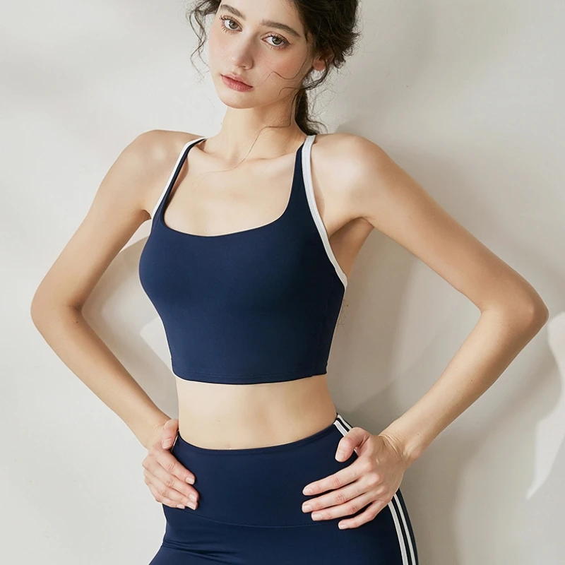 Sexy Halter Sports Bra Women's Backless Back Top Push Up Fitness T-shirt Yoga Gym Workout Bra Fitness Top Sports Breathable Vest
Sexy Halter Sports Bra Women's Backless Back Top Push Up Fitness T-shirt Yoga Gym Workout Bra Fitness Top Sports Breathable Vest