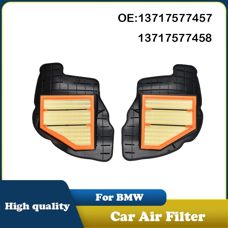 2pcs 13717577457 13717577458 Air Filter for BMW 525i 530i 730i 740i 750i X5 X6 E71 50IX N63 Car Accessories
2pcs 13717577457 13717577458 Air Filter for BMW 525i 530i 730i 740i 750i X5 X6 E71 50IX N63 Car Accessories