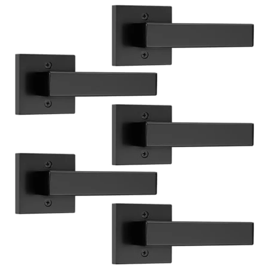 Dummy Door Lever, Single Sided Door Handle for Closets French Doors, Interior Square Non-Turning Doorknob Set with Finish, Easy
Dummy Door Lever, Single Sided Door Handle for Closets French Doors, Interior Square Non-Turning Doorknob Set with Finish, Easy