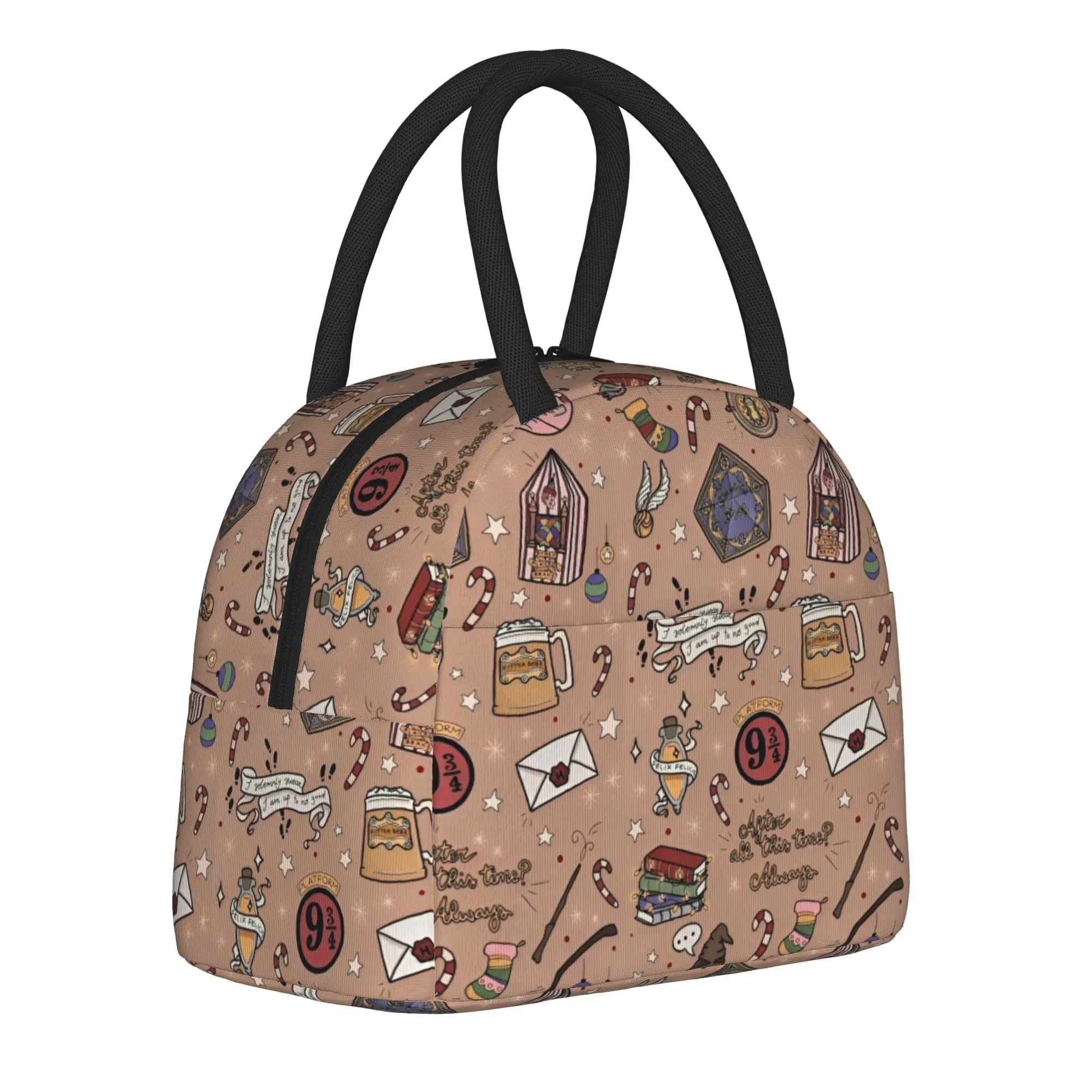 Potter's Magic School Insulated Lunch Bags Cooler Bag Reusable,Meal Container High Capacity Lunch Box Tote Men Women Outdoor
Potter's Magic School Insulated Lunch Bags Cooler Bag Reusable,Meal Container High Capacity Lunch Box Tote Men Women Outdoor