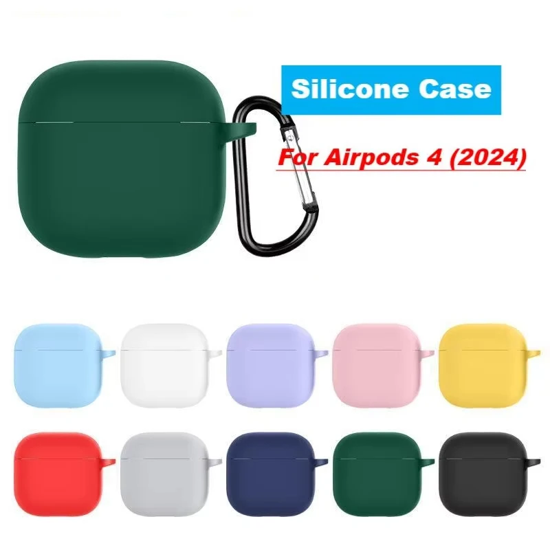2024 New Earphone Case For Airpods 4 Apple Earphone Cover Silicone Protective Case For Airpods 4 Wireless Earphone Accessories
2024 New Earphone Case For Airpods 4 Apple Earphone Cover Silicone Protective Case For Airpods 4 Wireless Earphone Accessories